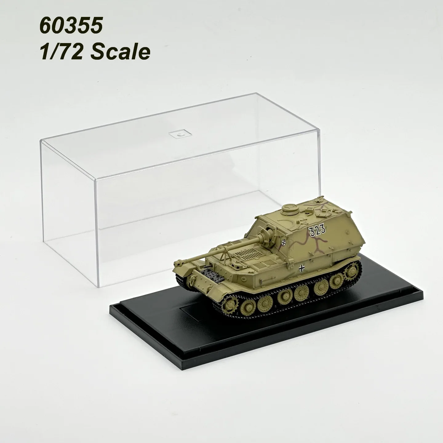 Dragon Model 1/72 Tank Sd.Kfz.184 Elefant Destroyer 3./s Pz.Jg.Abt.653 مجموعة المنتج النهائي ألعاب الجيش الألماني رقم 60355 #2