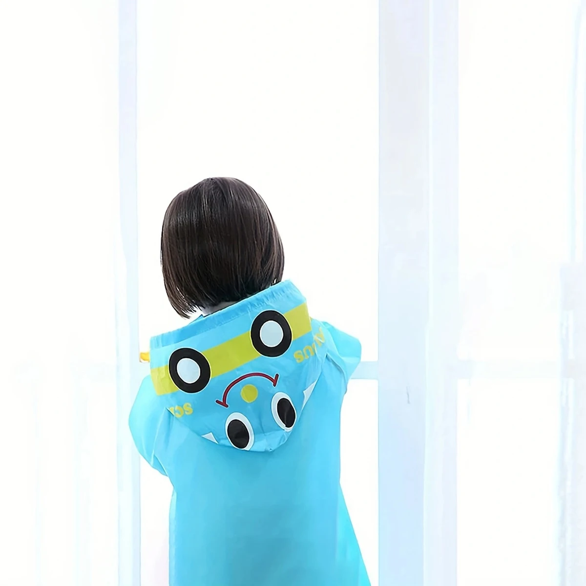 1pc-Integrated Raincoat Cartoon Animal Outdoor Waterproof Raincoat Clothes Jacket Coat Raincoat Raincoat