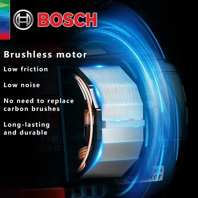 Bosch Gsr12-30 12V Professional Household Wireless Power Tools Rechargeable Hand Electric Drill Electromotion Screwdriver