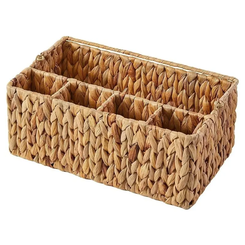 FYBL-Utensil Basket For Table,Napkin Holder, Silverware Caddy, For Party, Picnic Caddy For Plates And Utensil