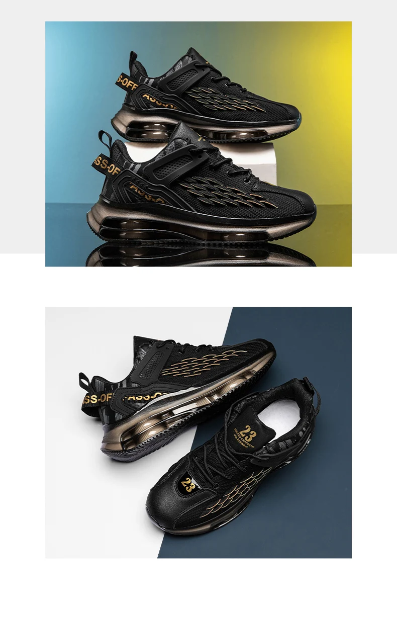 Herren-Freizeitsneaker Frühling Sommer Neue Atmungsaktive Leichte Renn-Outdoor-Laufschuhe Weiche Sohle Verschleißfeste Speed-Sportschuhe – Detail 26