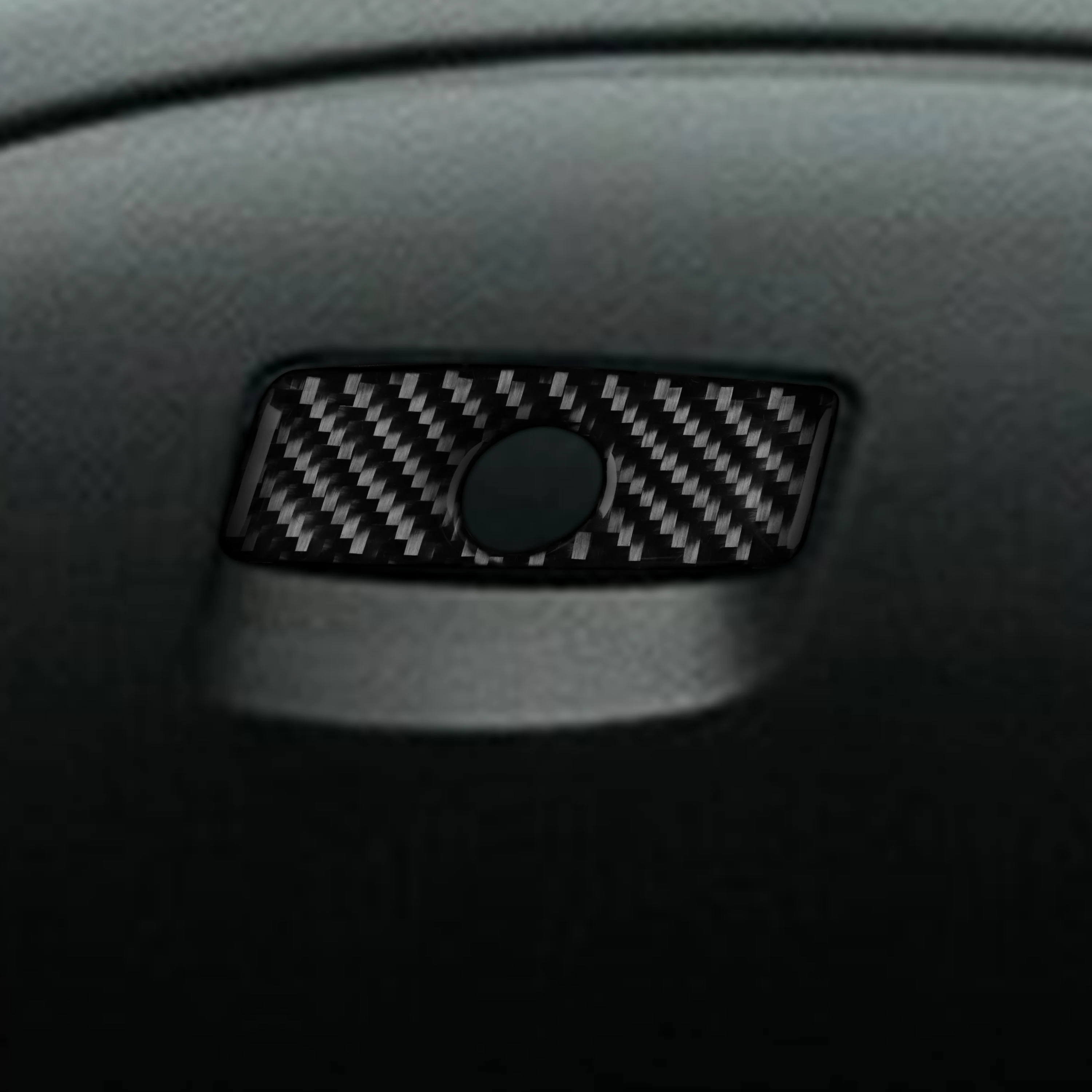 ألياف الكربون الحقيقية اكسسوارات السيارات قفاز تخزين غطاء مقبض ملصق لينة لسوبارو امبريزا 2012-2016 XV Crosstrek 2013-2017