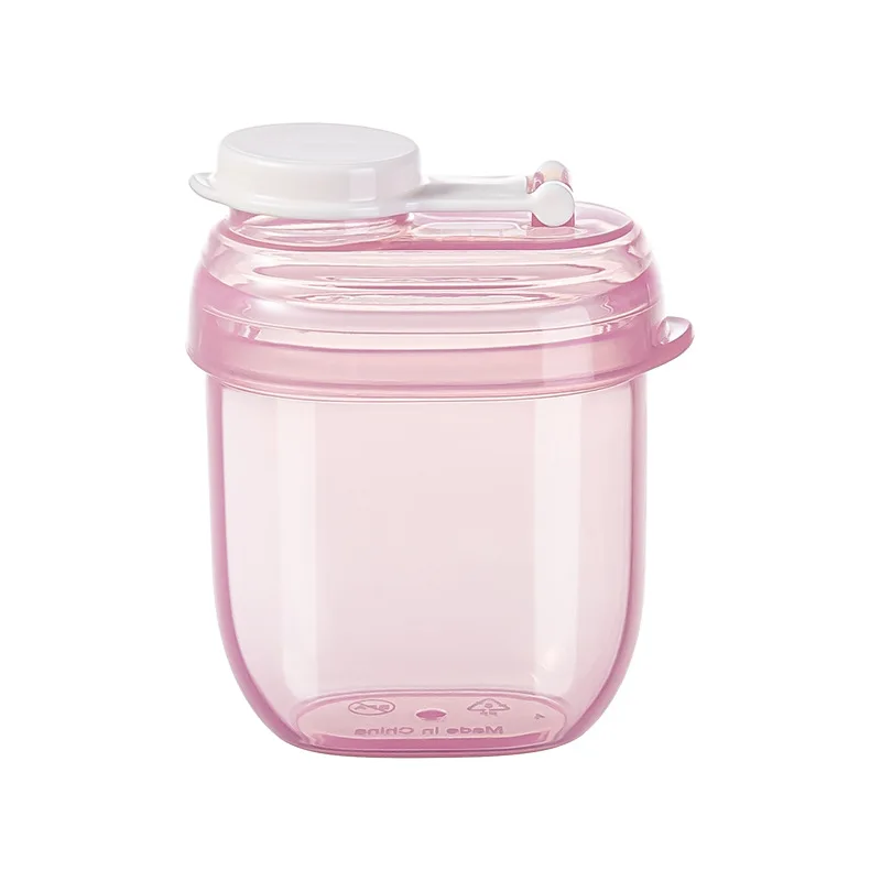 

1pc Portable Travel Baby Formula Milk Powder Box Moisture Proof Storage Container Individual Compartment For Baby Outdoor