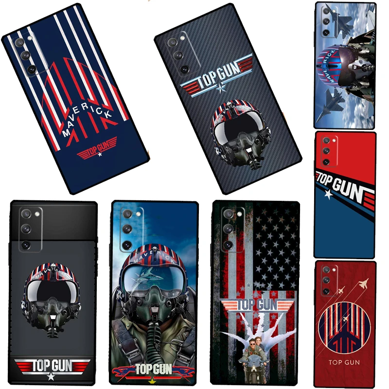 Top-Gun Maverick Tom Cruise Soft Case For Samsung Galaxy S22 Ultra S8 S9 S10 S20 FE S21 Plus S10e Note 20 Ultra Cover