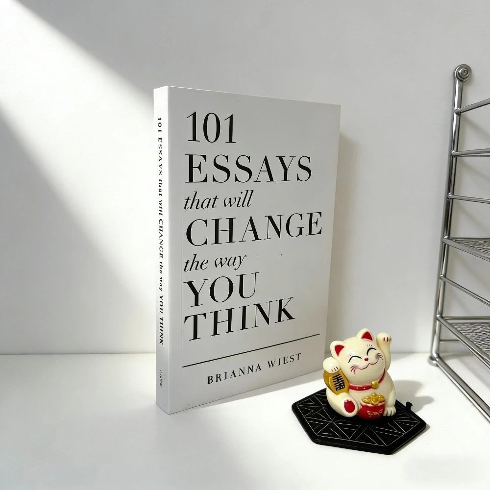 

101 Essays That Will Change The Way You Think By Brianna Wiest Thought-Provoking Self-Improvement Companion for Mind-Reinvention