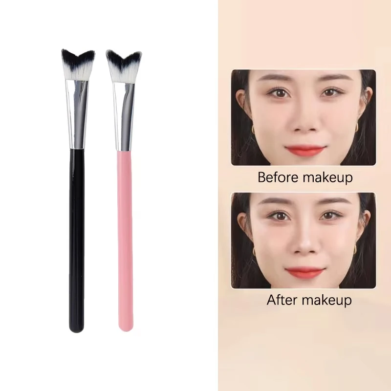 3D Nose Shadow Brush Angled Contour Makeup Brushes Eye Nose Concealer Eyeshadow Cosmetic Contouring Soft Hair Brush tools