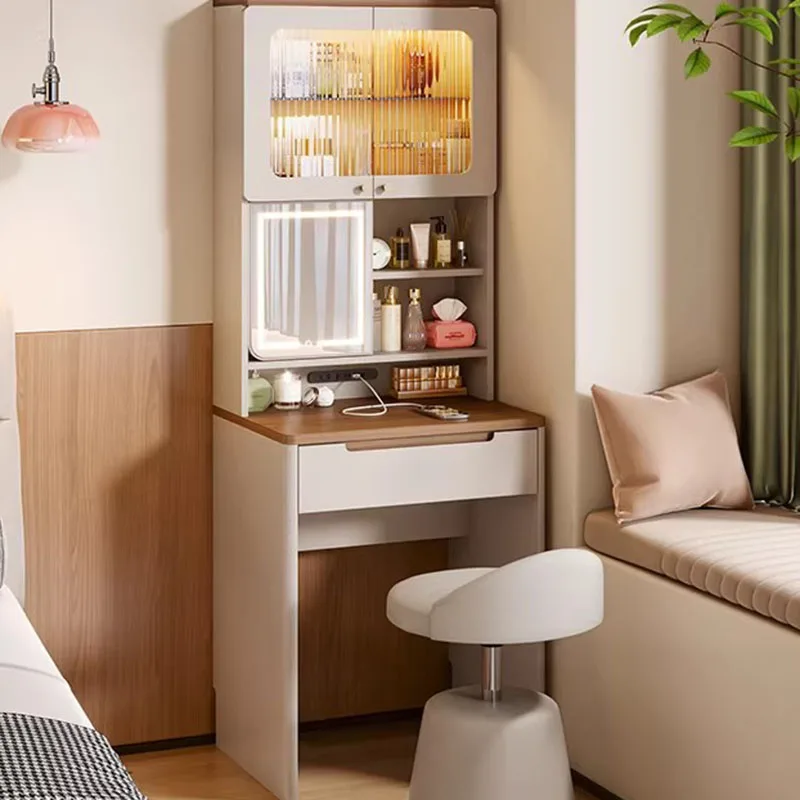 

Bedroom Makeup Vanity Table Accessories Mirror Storage Drawers Dressing Table Modern Coffee Penteadeira Lounge Suite Furniture