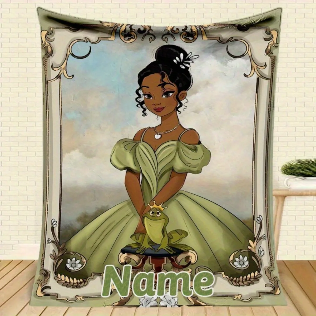 

Customizable Name Personalized Blanket Soft Flannel Printing Blanket, Comfortable and Warm Travel Blanket, Extra Large Size