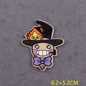 بقع أنيمي يابانية على الملابس ، كالسيفر الحديد على بقع التطريز للملابس ، DIY بالمنشار رجل المشارب زين التبعي أفضل 10 ملابس مبيعا للتطريز - No8