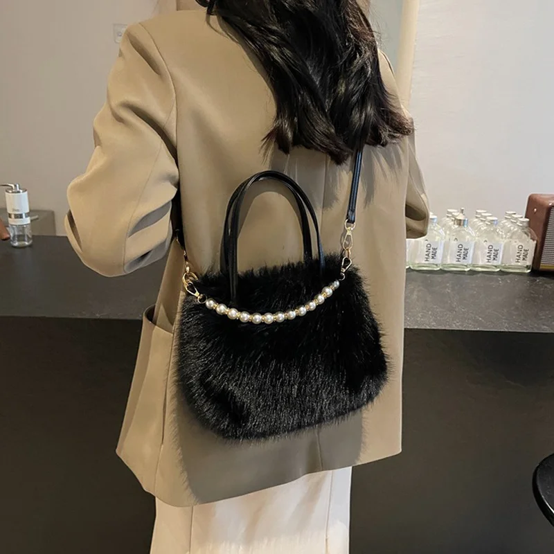 Thumbnail 3 - #39 Faux Fur Shoulder Bags Deals & Discounts