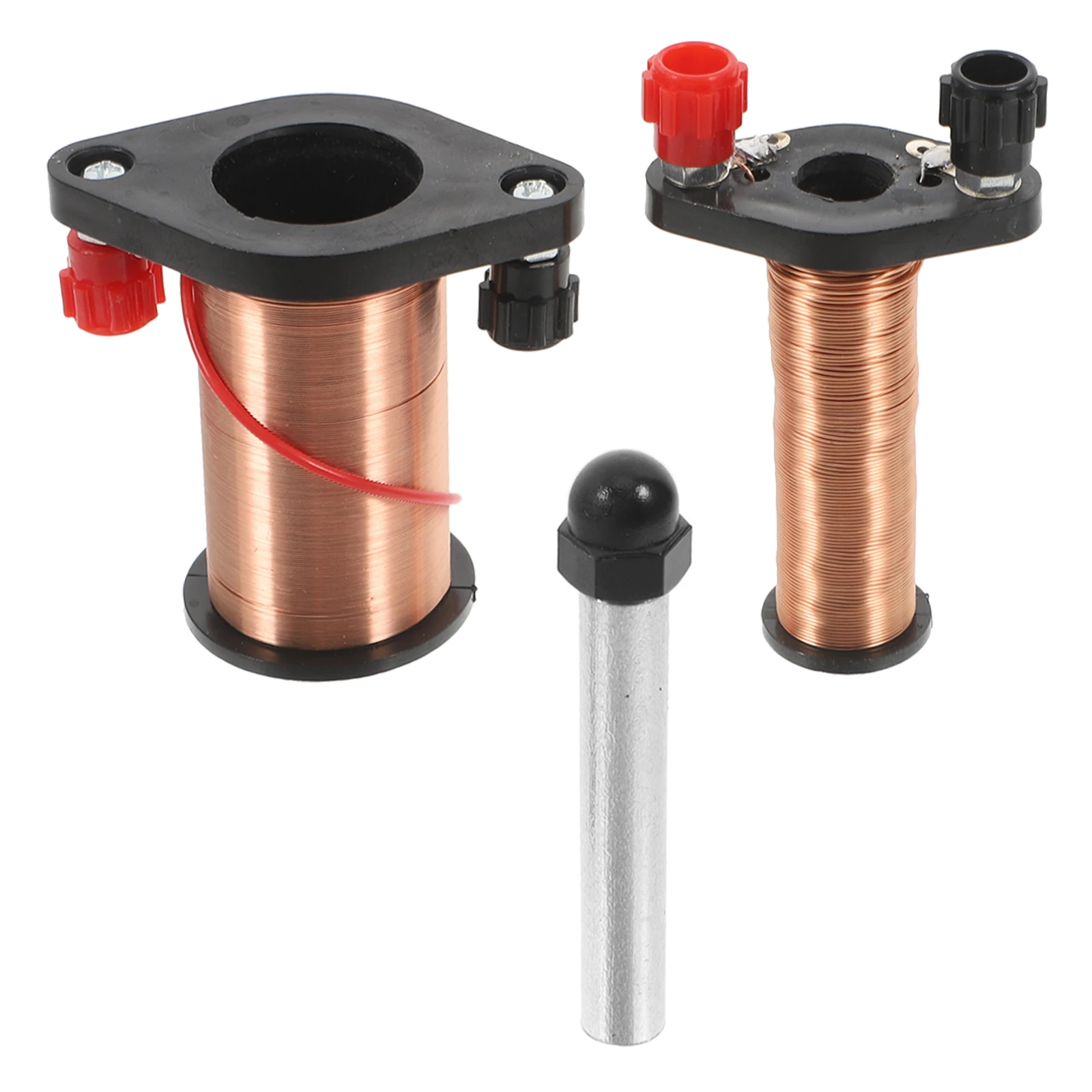 1 set 1 Set Physics Experiment Electromagnetic Induction Solenoid With Primary Secondary Copper Coils For Middle School Science