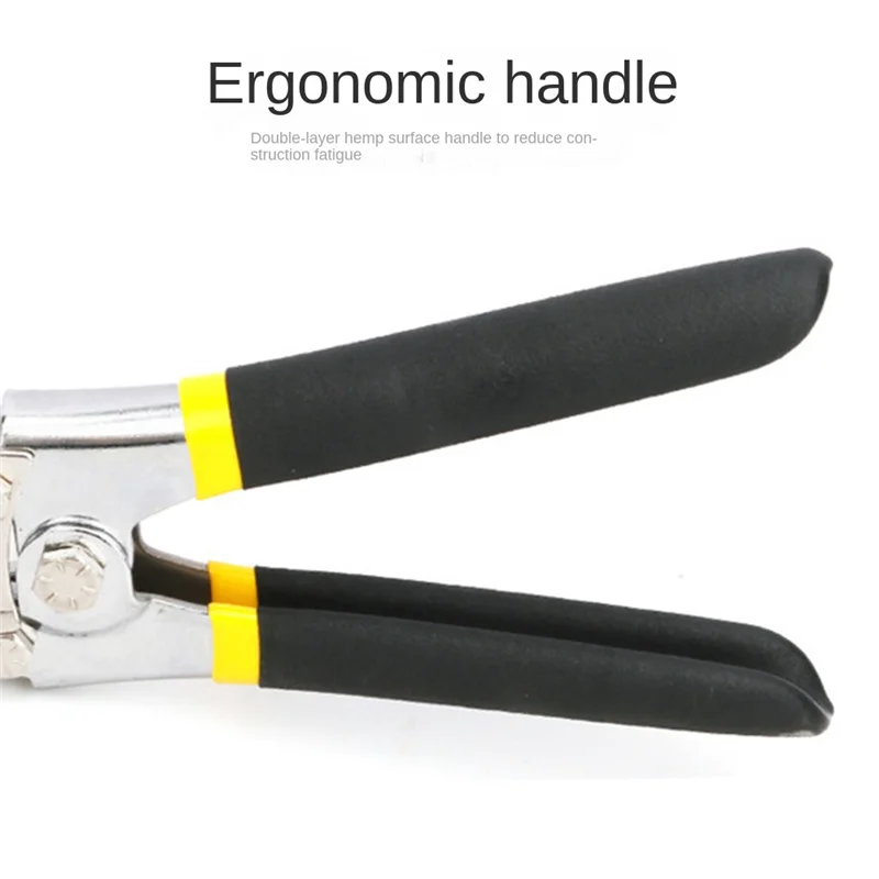 

Multifunctional Edge Sealing Electrician Folding Pliers Bending Pliers Ceiling Hanging Plate Hand Tool Stragiht 75Mm