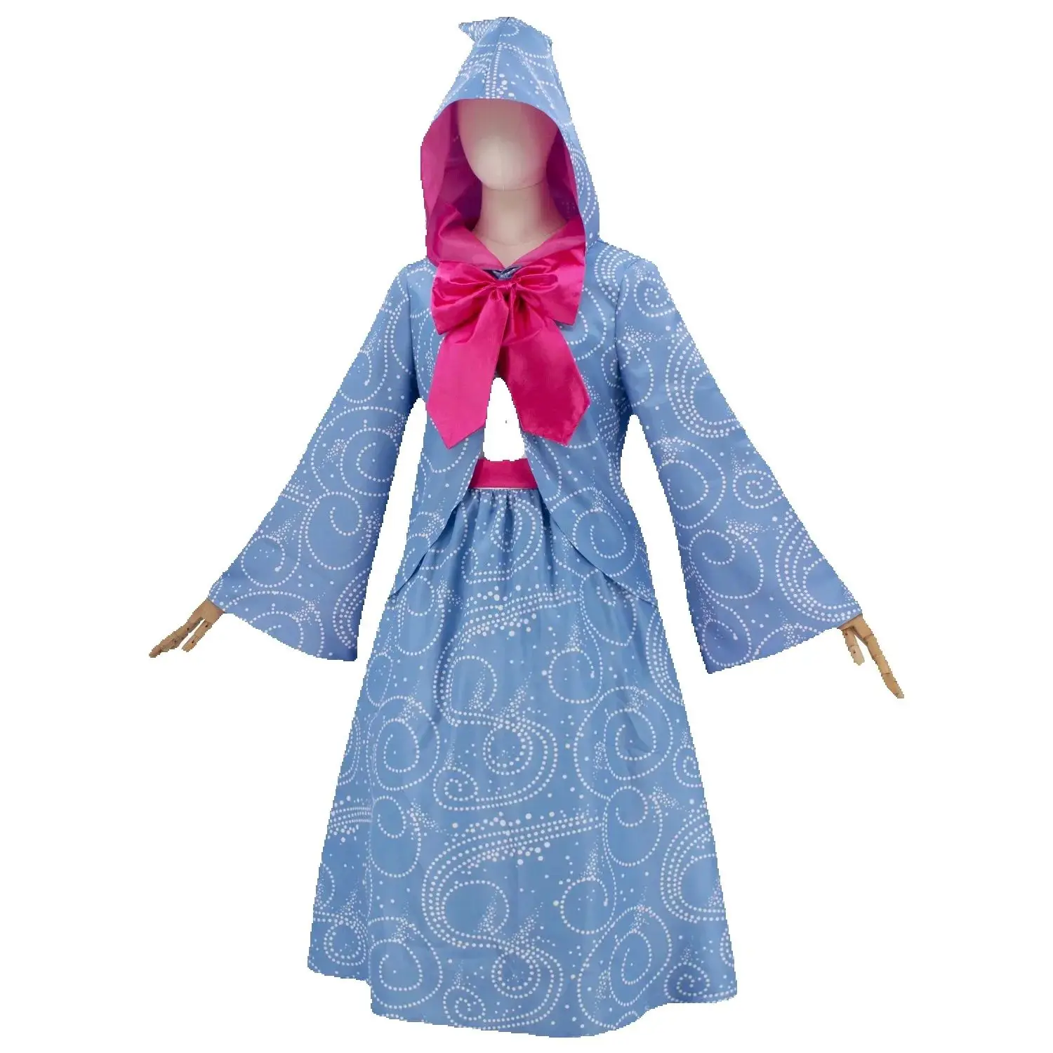 Halloween Women's Clothing Fairy Godmother Robe Luxury Hooded Cloak Dresses  Suit Cosplay Carnival Dress Up Party Pattern Costume - AliExpress 200000532