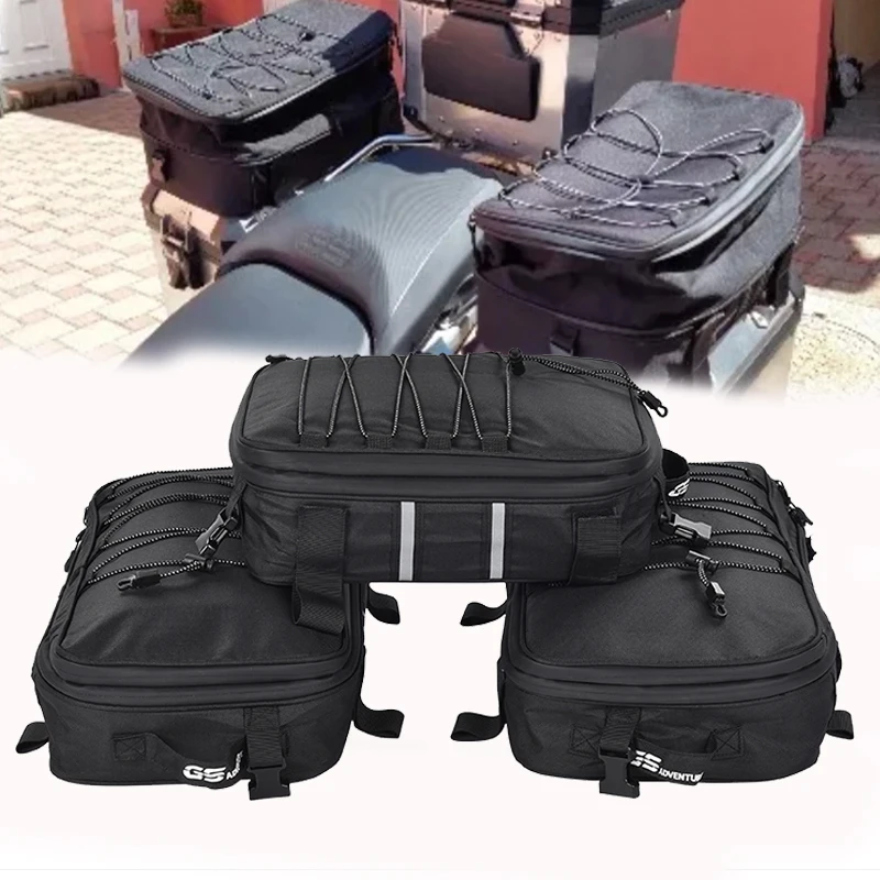 R1250GS Motorcycle Rack Top Box Panniers Top Bag Case Waterproof Storage Luggage Bags For BMW R1250 GS R 1250 GS ADV Adventure