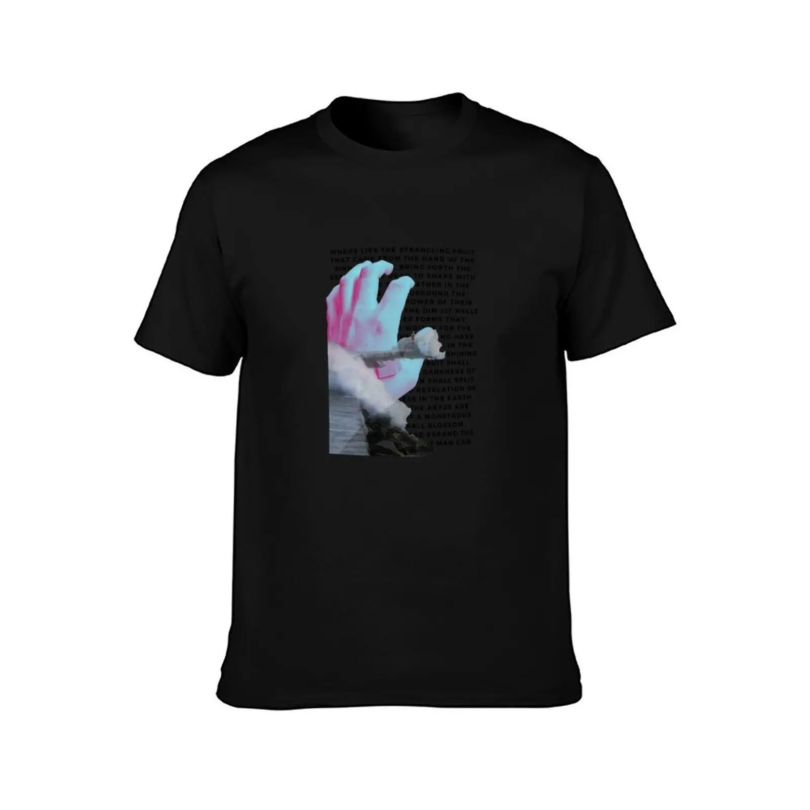 Annihilation text T-Shirt, Summer Casual Cotton Tee, Oversized Streetwear Tops, Vintage Graphic Print, Loose Fit Short Sleeve