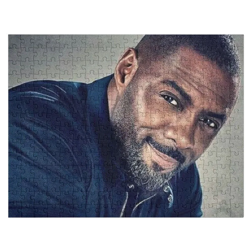 idris elba Jigsaw Puzzle Works Of Art Custom Wooden Name Customized Gifts For Kids Custom Child Gift Puzzle