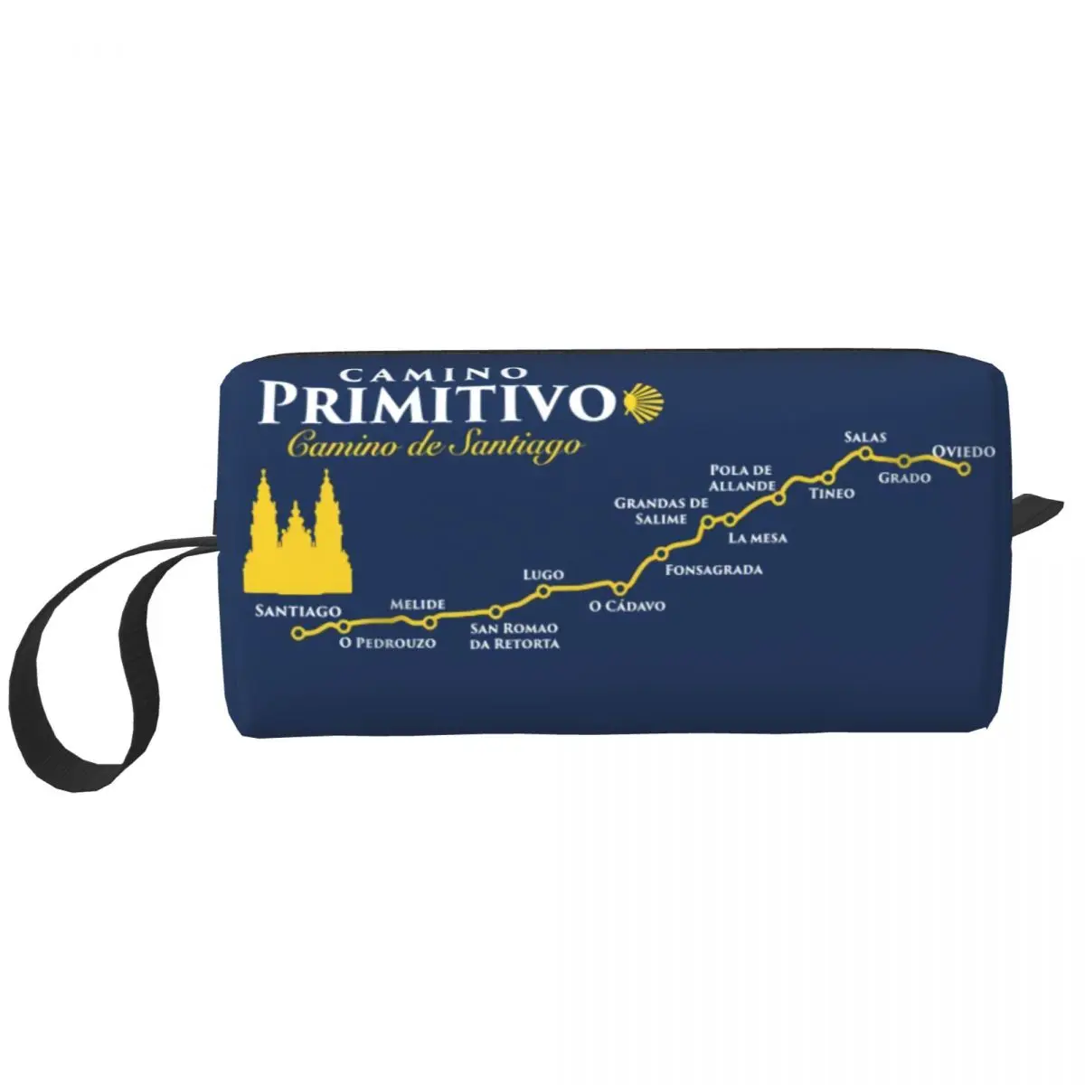 

Custom Primitive Way Travel Cosmetic Bag for Women Toiletry Makeup Organizer Lady Beauty Storage Dopp Kit