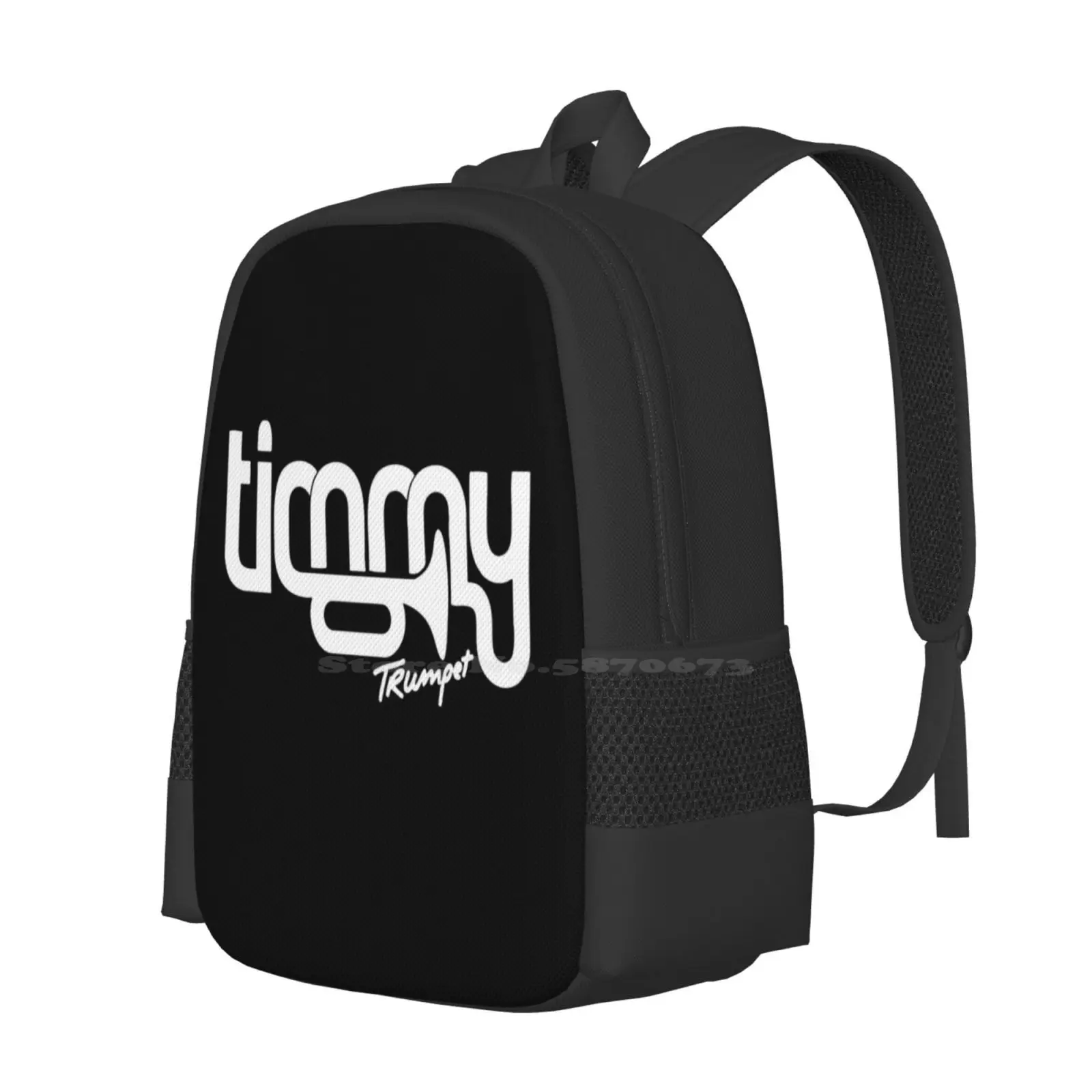 Timmy trompeta Dj Music mochila para estudiantes universitarios adolescentes, bolsas de diseño, Trompeta Timmy Edm Skull Afrojack Dj Music Defqon 1