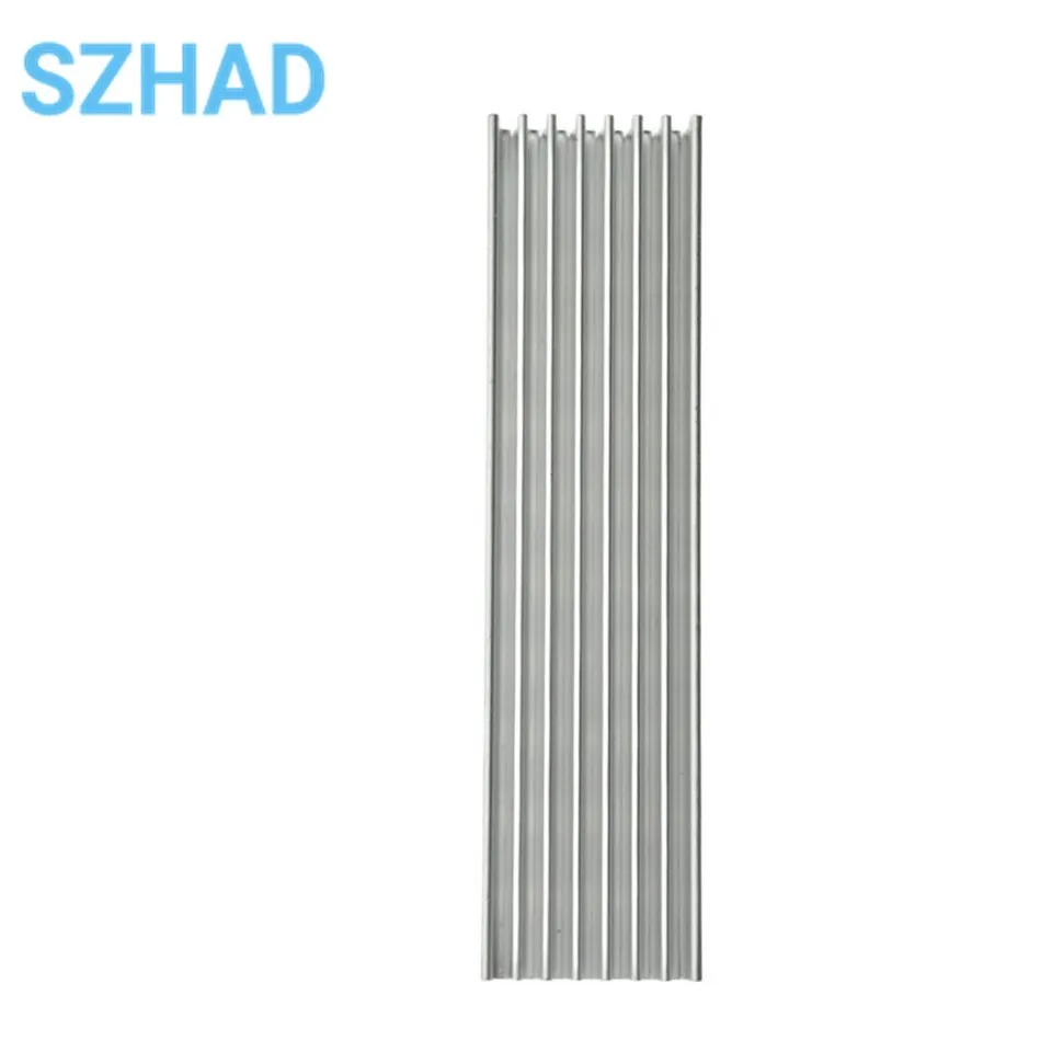 Heatsink Radiator Cooler Radiator 100×25×10MM High Quality Aluminum Heat Sink Fins Fast Thermal Conductivity Thermal Bar 