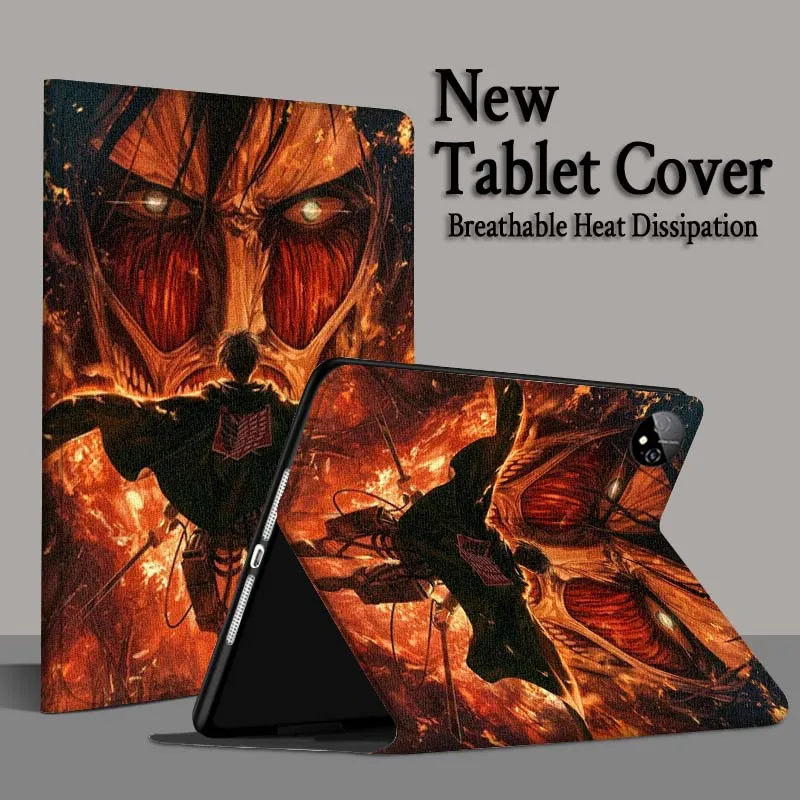 Attack on Titan Popular Anime For Huawei MediaPad 3 12 Air SE M6 M5 Lite Pro 10.4 10.8 11 11.5 12.6 13.2 Inch 5G Tablet Case