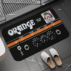 Orange Amps Welcome Door Mat For Bathroom Kitchen  Non-slip Linving Room Floor Mat Entrance Home Room Bath Carpet Prayer Rug