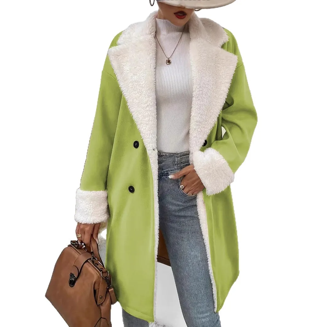 معطف نسائي شتوي 2025 معطف أنيق غير رسمي للتنقل متعدد الاستخدامات ملابس خارجية للمكتب