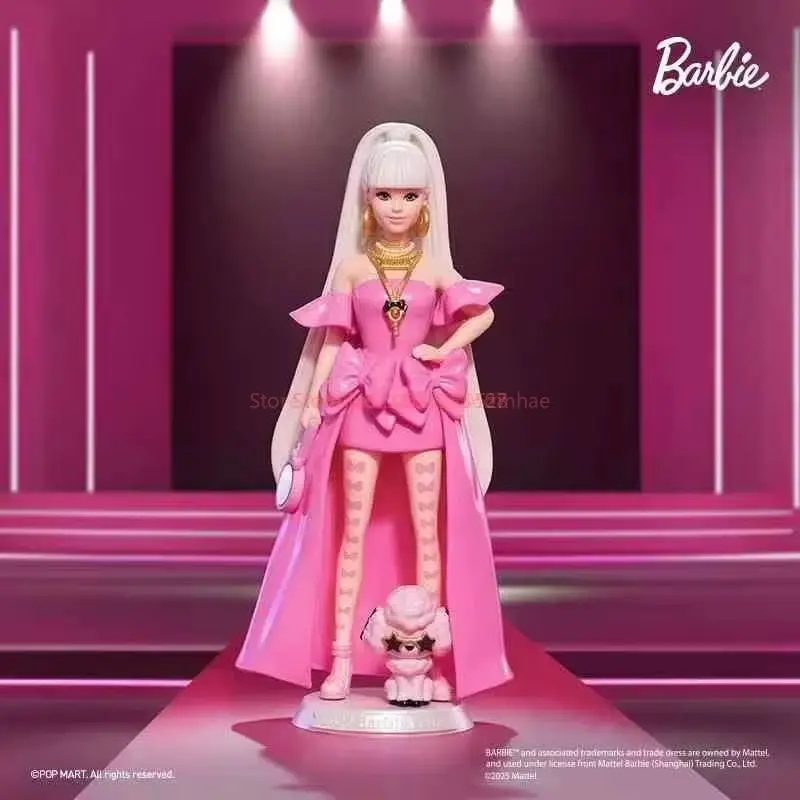 Hot Original POP MART Barbie Style Collection Series 2018 Ballet Wishes 2022 Extra 1995 Mermaid Collectible Figure Toy Gift view 6