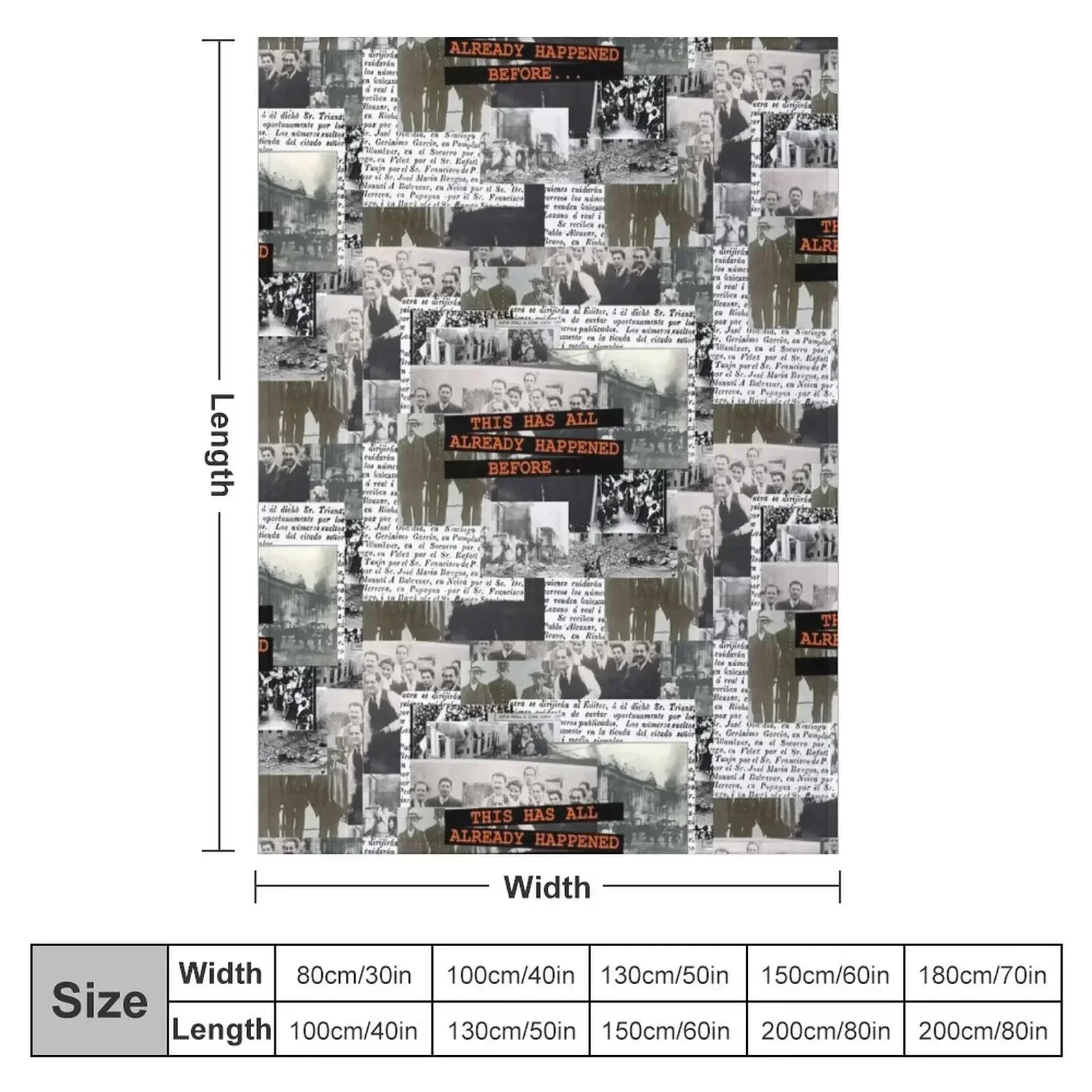 New the shape of the ruins (big) Throw Blanket Giant Sofa Luxury Designer funny gift Hairy Flannel Furrys Blankets