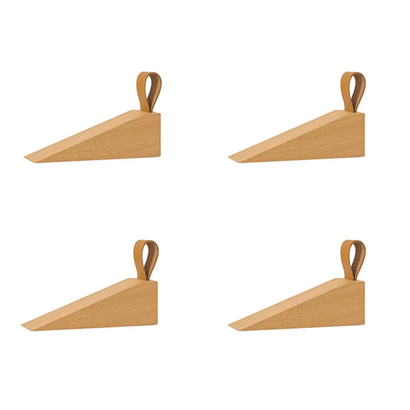 

B61A-4 Nordic Solid Wood Heightened Creative Door Stop Door Stopper Door Stopper Door Stopper Trumpet