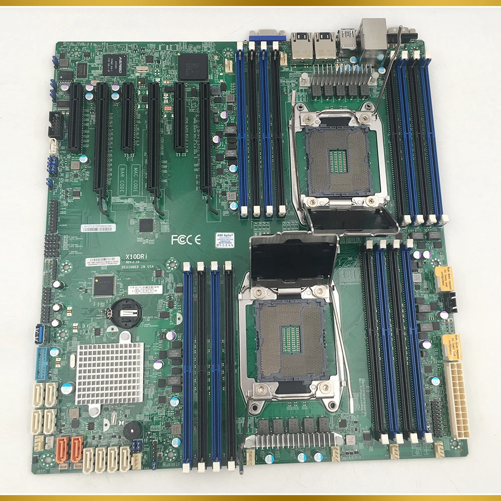 

X10DRi для серверной материнской платы SuperMicro C612 LGA2011 E5-2600 V3/V4 DDR4 3 PCI-E 3,0 x16 и 3 PCI-E 3,0 x8