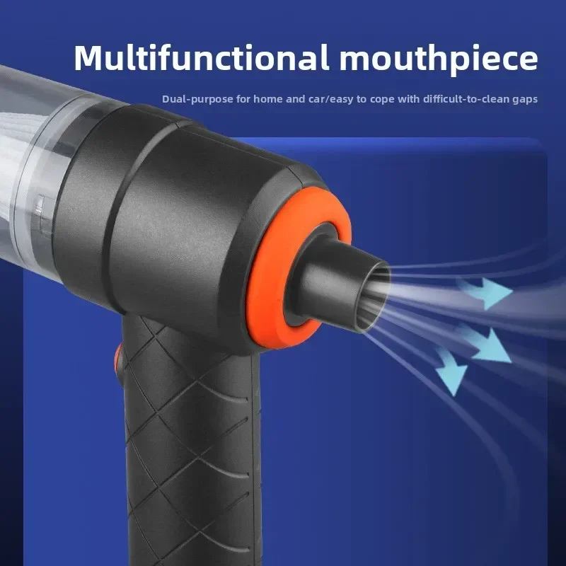새로운 자동차 진공 청소기 휴대용 미니 자동차 진공 청소기 대형 흡입 무선 먼지 송풍기 작은 애완 동물 머리 흡입