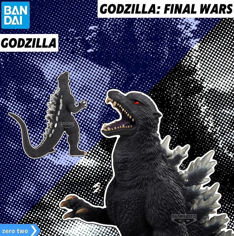 

В наличии подлинная фигурка BANDAI NAMCO BANPRESTO Godzilla: Final Wars Godzilla Toho Monster Series-Monsters Roar Attack из ПВХ, подарок