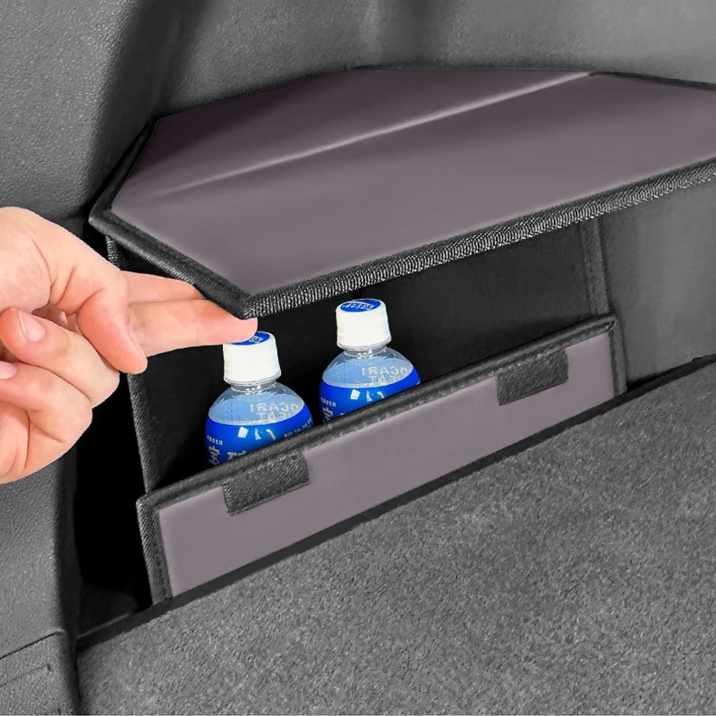 

For BYD Song Plus 2020-2025 Auto Accessories Car Back Trunk Storage Box Two Both Side Multipurpose Organizer Box Compartment