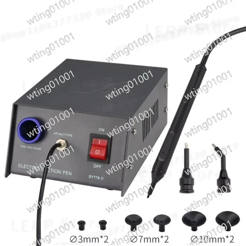 for SY-778D 220V Electric Vacuum Pen for SMD IC Chip Removal Anti Static Desoldering Tool Precision Component Extractor