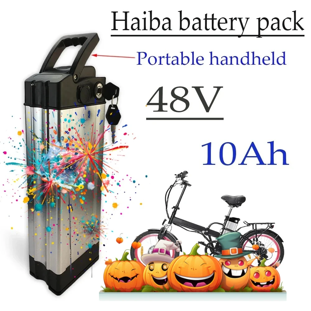 

High power li-ion battery pack with 48V long-lasting battery life of 10Ah and large capacity suitable for Haiba portable ha