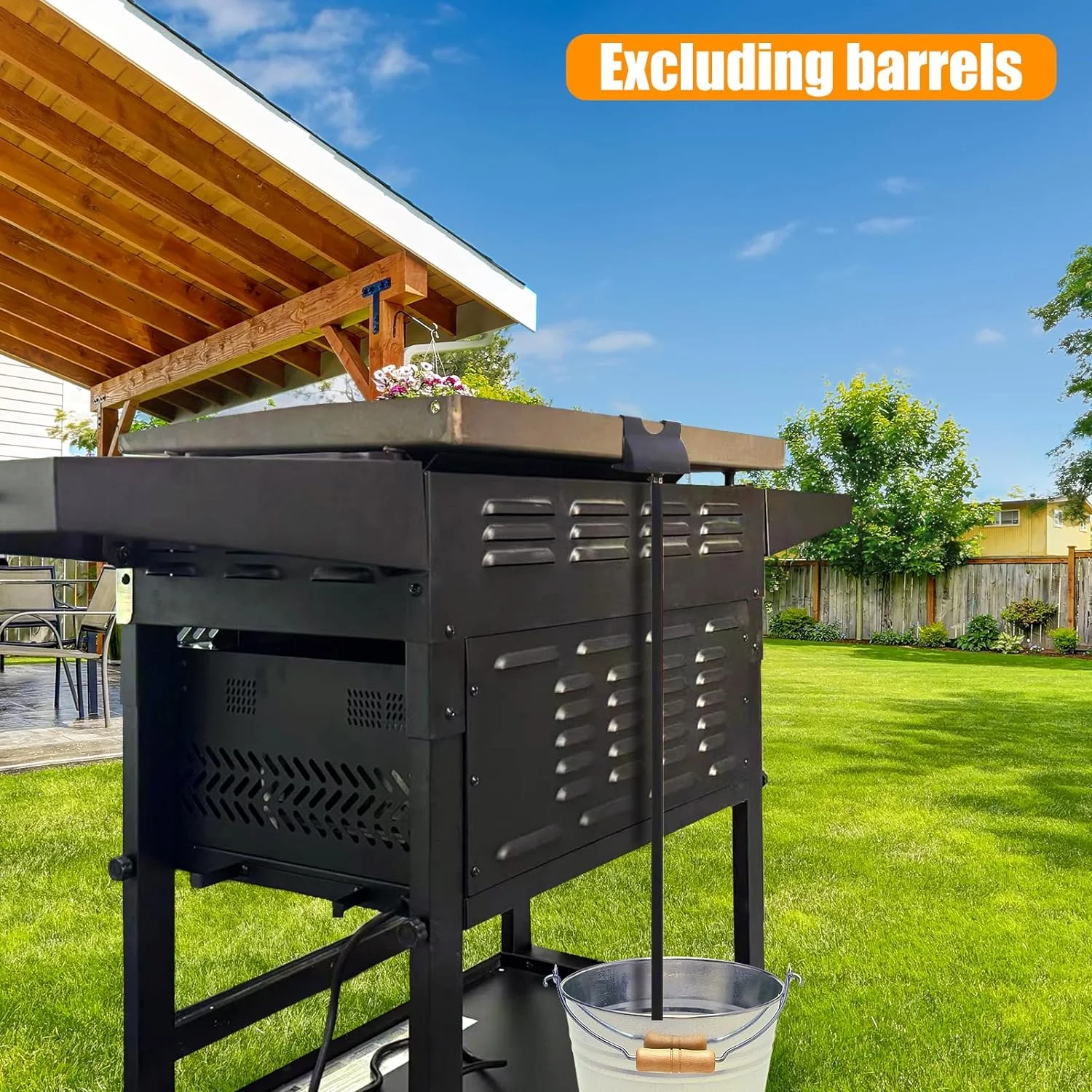 ماسك الشحوم المغناطيسي من الحجر الأسود ، قمع تصريف الشحوم الخلفي ، ترقية منع الانسكابات ، بطانات مصيدة مدمجة