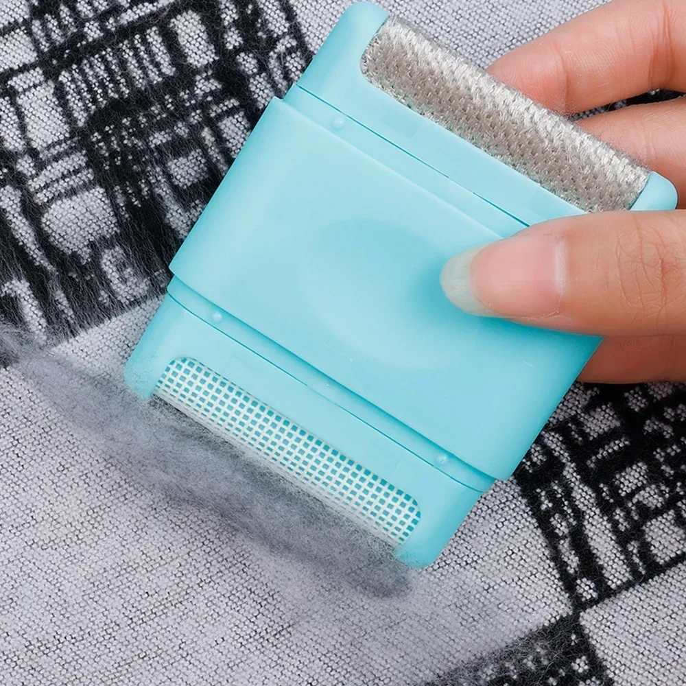 Mini Double Head Lint Remover Manual Hair Ball Trimmer Portable Sweater Clothes Shaver Epilator Fuzz Pellet Cut Cleaning Tools