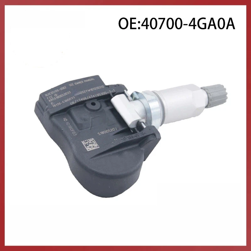 

Для Nissan Infiniti автомобильный датчик TPMS, высокоточное устройство контроля давления в шинах в реальном времени, аксессуар для автоматической безопасности 40700-4GA0A