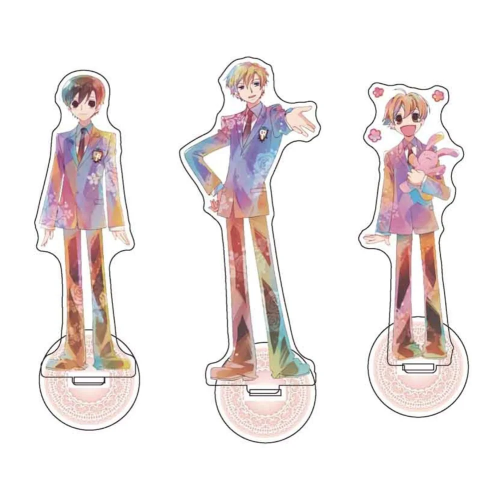 15CM Anime Ouran High School Host Club  Model Cosplay Charm Characters Ornament Accessories Goods Collection Gifts