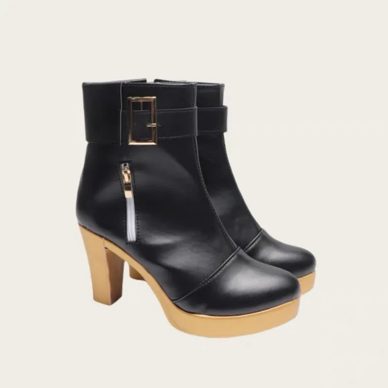 Saikei Miyabi Cosplay Sapatos para Mulheres, Jogo Anime, Zenless Zone Zero, Seção 6, Sapatos de Carnaval Kawaii