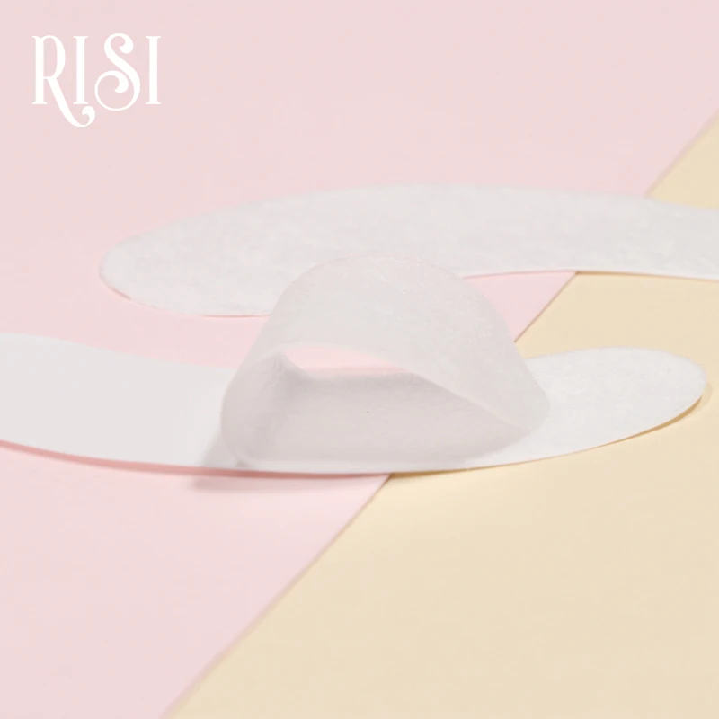 RISI 100Bag Eyelash Extension Paper Patches Grafted Eye Stickers 16 Color Eyelash Under Eye Pads Eye Paper Patches Tips Sticker