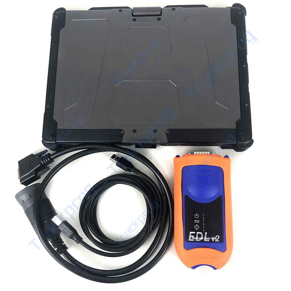 AG CF EDL V2 advisor Agricultural Construction equipment diagnostic kit Electronic Data Link Getac V100 Laptop diagnostic tool