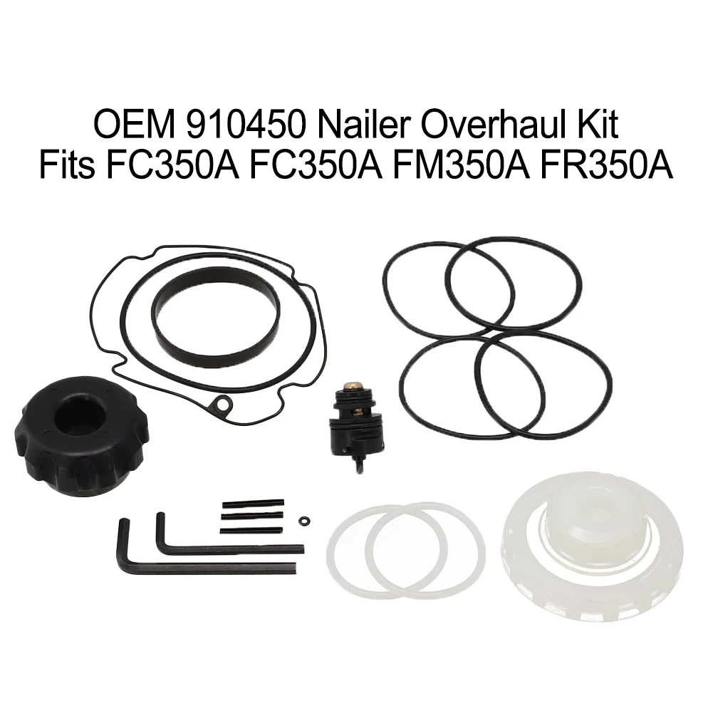 For Porter Cable Nailer Overhaul Parts Kit OEM 910450 for FC350A FM350A FR350A Compatible with Essential Components