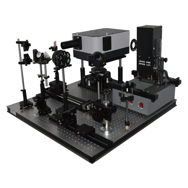 Optical manual double opener, slit continuous adjustable quantitative symmetrical light flux micrometer adjustment slit