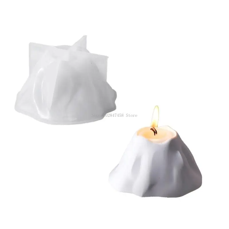 

Силиконовая плесень силиконовой формы Снежного горы для приготовления свечей и украшения дома с уникальным дизайном и материалом