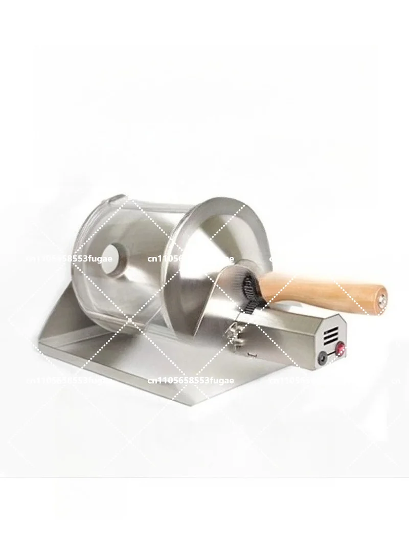 coffee bean roaster machine electric Strong And Durable Direct Fire Coffee Roasting Quartz Glass Visualization