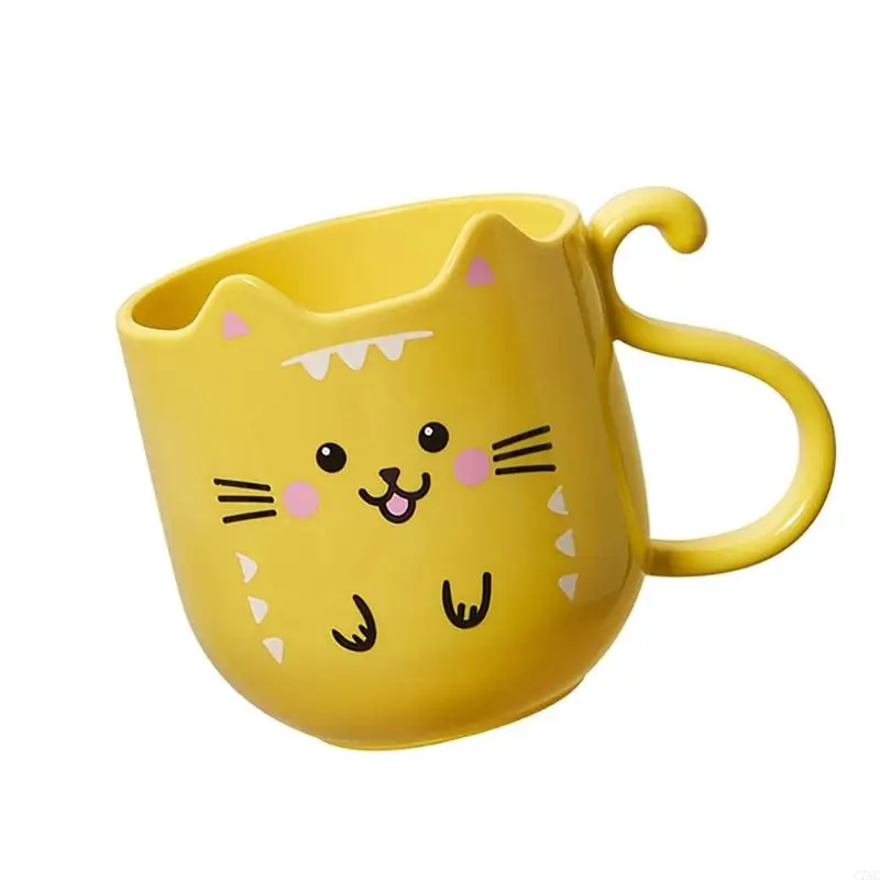 Taza para enjuague bucal engrosada C7AC, soporte para cepillo dientes con Base antideslizante, perfecta para amantes los