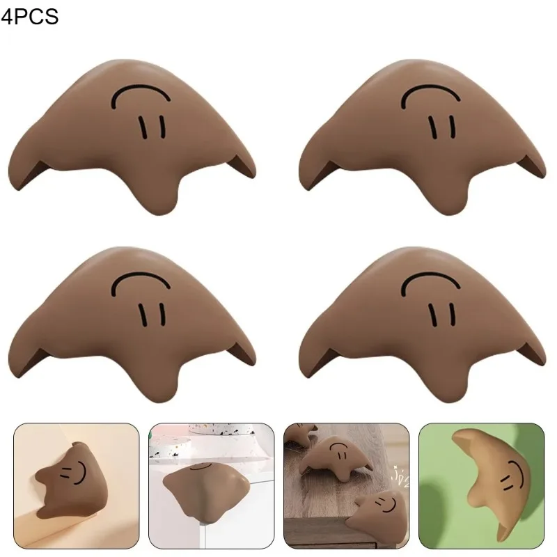 4pcs Anti Collision Corner Guard Table Edge Protectors For Baby Safety Furniture Bed Bookshelf Home