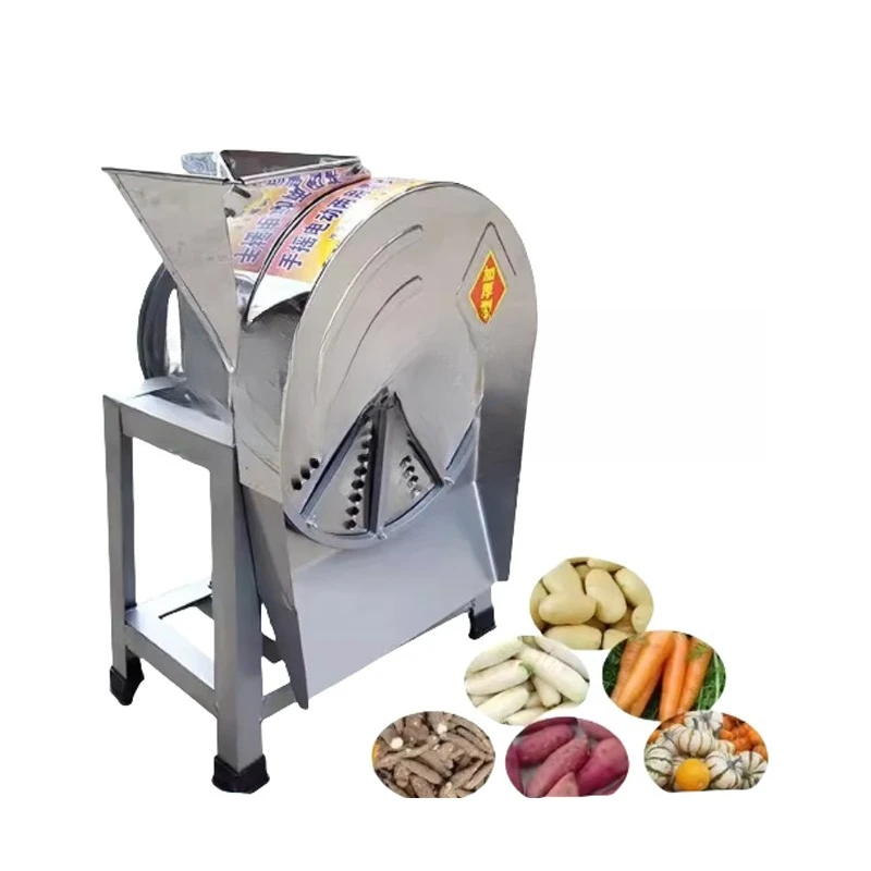 Commercial electric potato planer high productivity shredder equipment for bulk food preparation