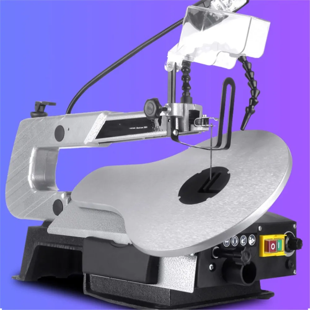 Imagem -05 - Desktop Elétrico Carpintaria Jigsaw Pull Wire Saw Faça Você Mesmo Carving Tool ji Gerando Serra Circular